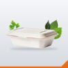 Bagasse Clamshell – Assorted, 1-Compartment 600ml, 50/Pack