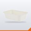 Bagasse Container – White, 350ml, 1000/Carton