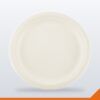 Bagasse Plate – 152mm, 1000/Carton