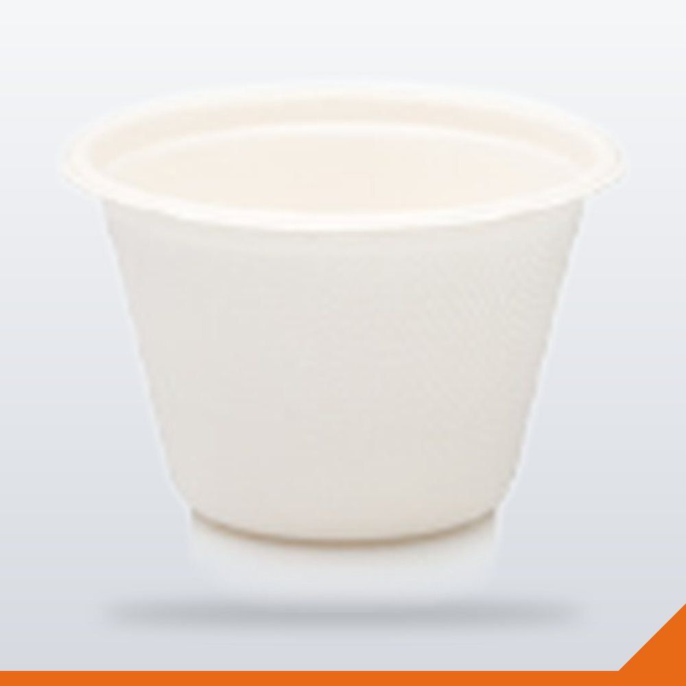 ECO-029-AST-120ML-P1000 Bagasse Portion Cup – Assorted, 120ml, 1000/Carton