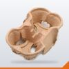 Cup Carry Tray Bio – 2 cup, 100/Pack