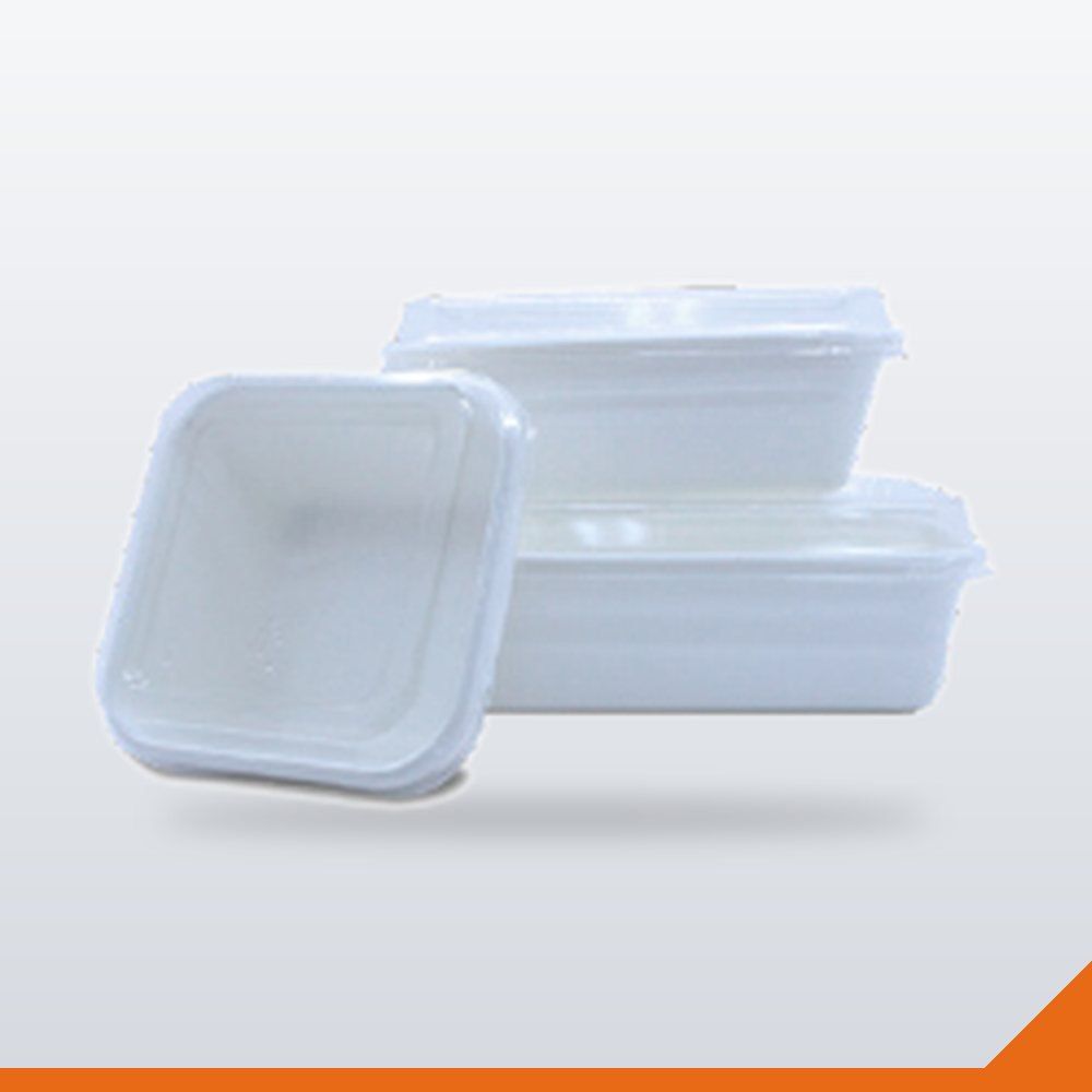 ECO-056-WHT-350ML Food Container Bagasse Rectangular – White, 350ml, 1000/Carton