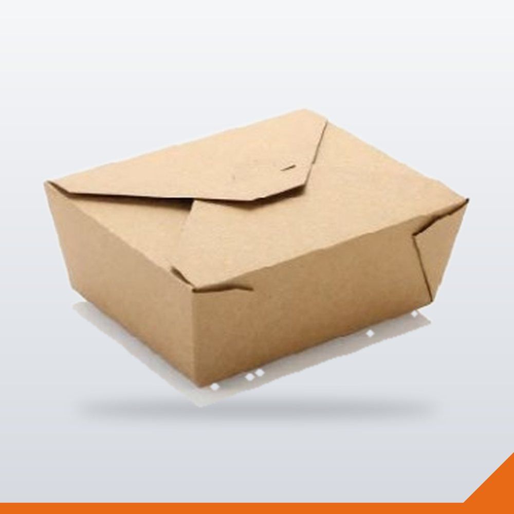 ECO-066-KFT-1400ML Kraft Food Box – Kraft, 1400ml