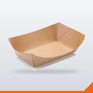 Kraft Food Tray – Kraft, #1, Standard pack