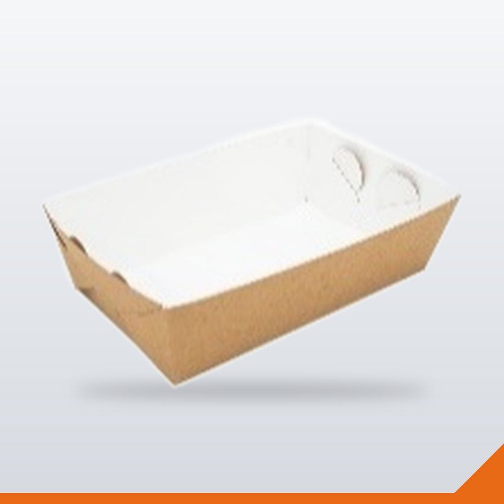 ECO-069-KFT-230X105X55 Kraft Open Deli Box – Kraft, 230x105x55mm