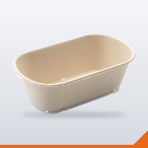Lunch Box Bio Rectangle – 1L – 50/Pack