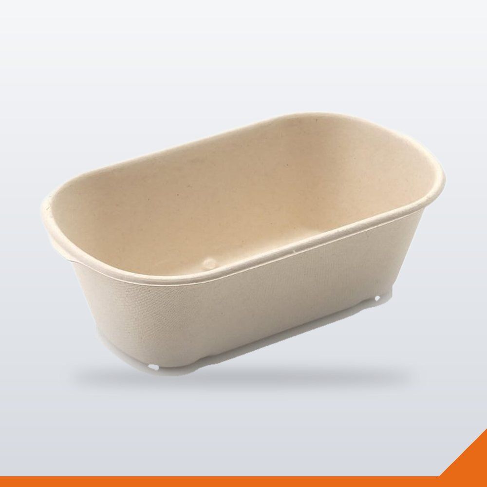 ECO-079-1L Lunch Box Bio Rectangle – 1L – 50/Pack