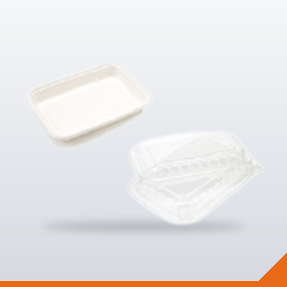 ECO-085-AST-950ML Meal Container Bagasse Deli – Assorted, 950ml