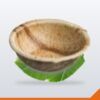Palm Leaf Bowl Round – 115mm – 8/Pack