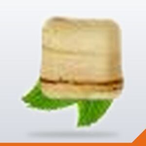 Palm Leaf Plate Square – 150mm