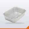 Foil Container Lid 4153 Plastic – Clear, 205x155x15mm, 125/Pack