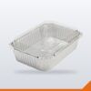 Foil Container Lid 4173 Plastic – Clear, 152x152x15mm, 125/Pack