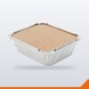 Foil Container With Kraft Lid – 465ml, 500/Carton