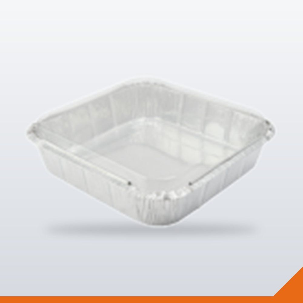 FOL-024-2365ML Foil Container With Plastic Dome Lid – 2365ml, 250/Carton
