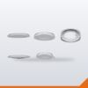 Foil Platter Oval – 350x240x20mm