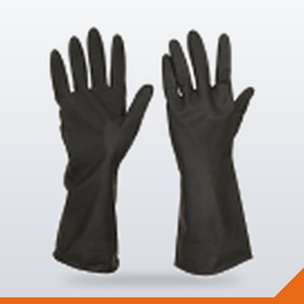 GLV-016-BLK-L Industrial Gloves – Black, L