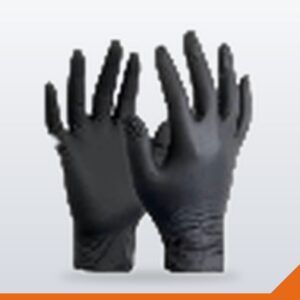 Nitrile Gloves Powder-Free – Black, L