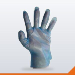 TPE Gloves – Blue, L