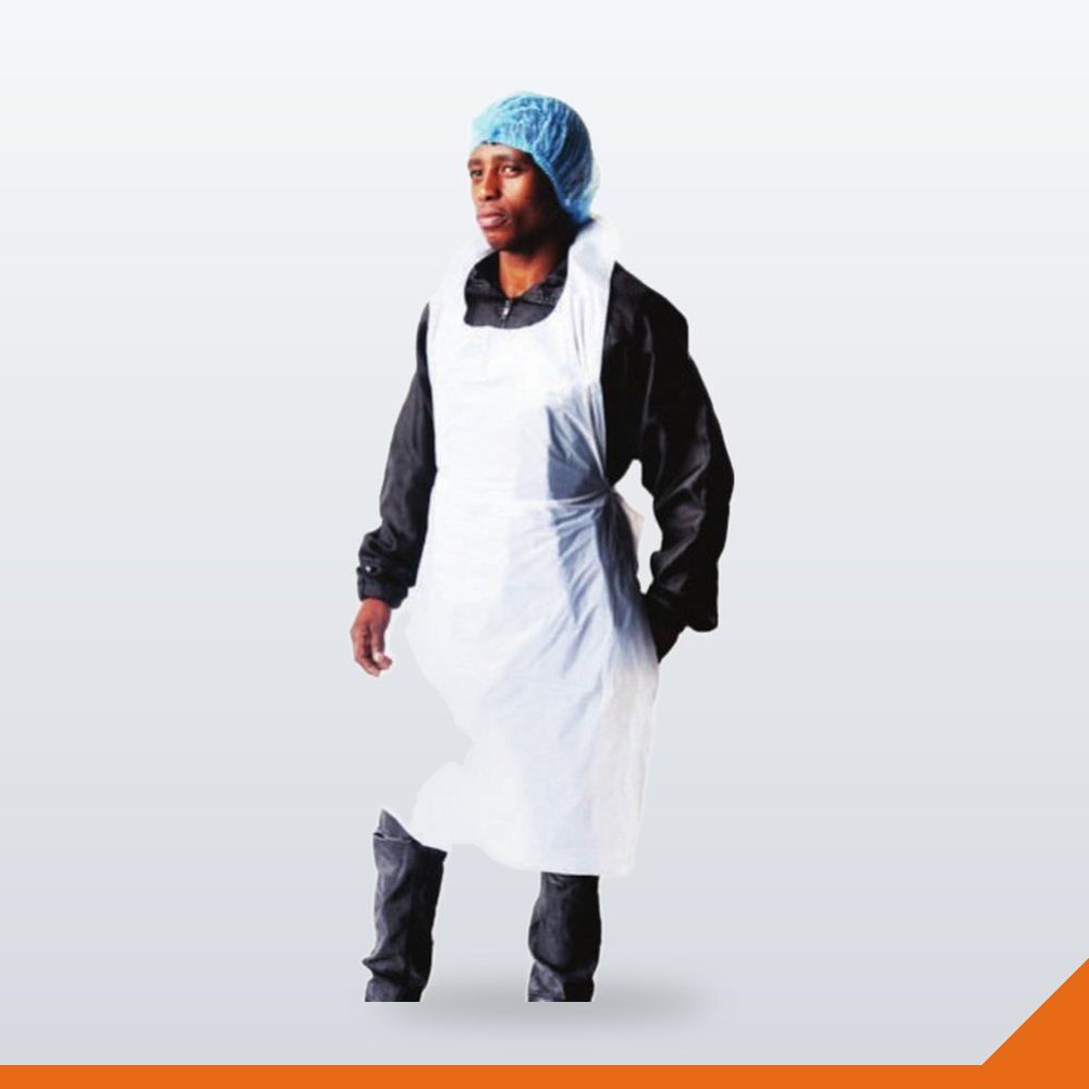 HDS-019-WHT-1100X670 Plastic Apron XHD – White, 1100x670mm