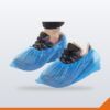 Shoe Covers Plastic (Case) – Blue