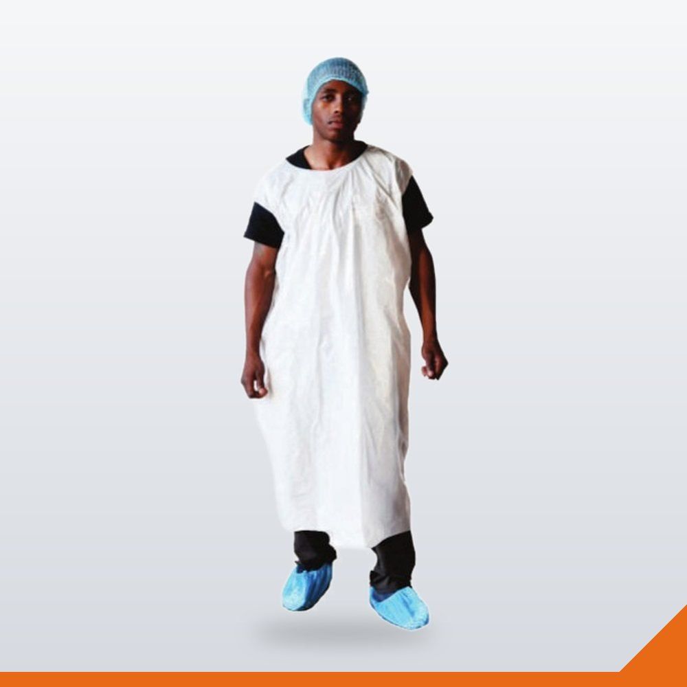 HDS-027-WHT-1280X710 Smock Disposable HD – White, 1280x710mm