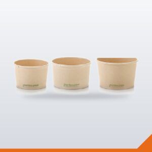 Bamboo Paper Ice Cream Tub – 120ml