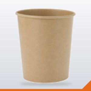 Ice Cream Tub – Kraft, 1L, 500/Carton