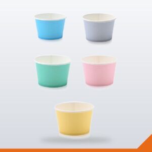 Vintage Pastel Ice Cream Tub – Blue, 150ml