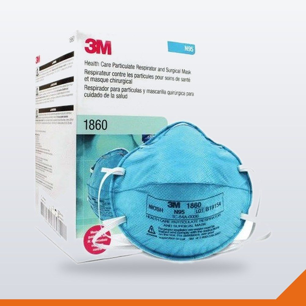 MSK-004-NEW N95 Respirator 3M 1860 – 20/Box
