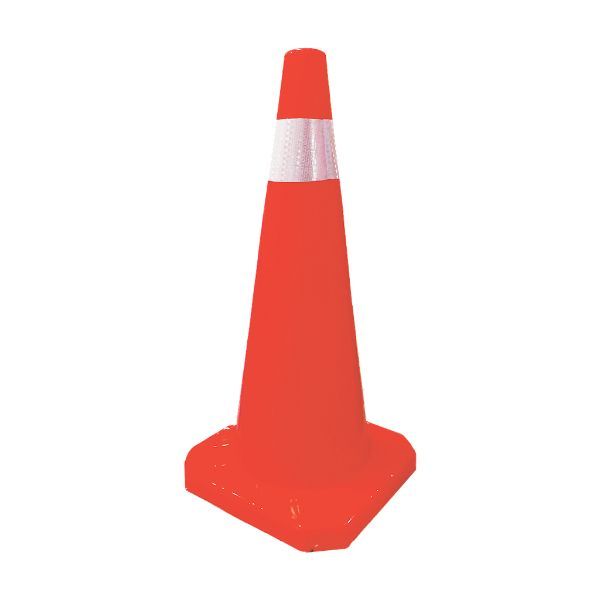 RoadCone700.jpg Road Cone 700mm Soft PVC