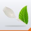 Cornstarch Spork – 140mm – 100/Pack