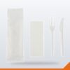 Cutlery Pack 3-in-1 Compostable – 100/Carton
