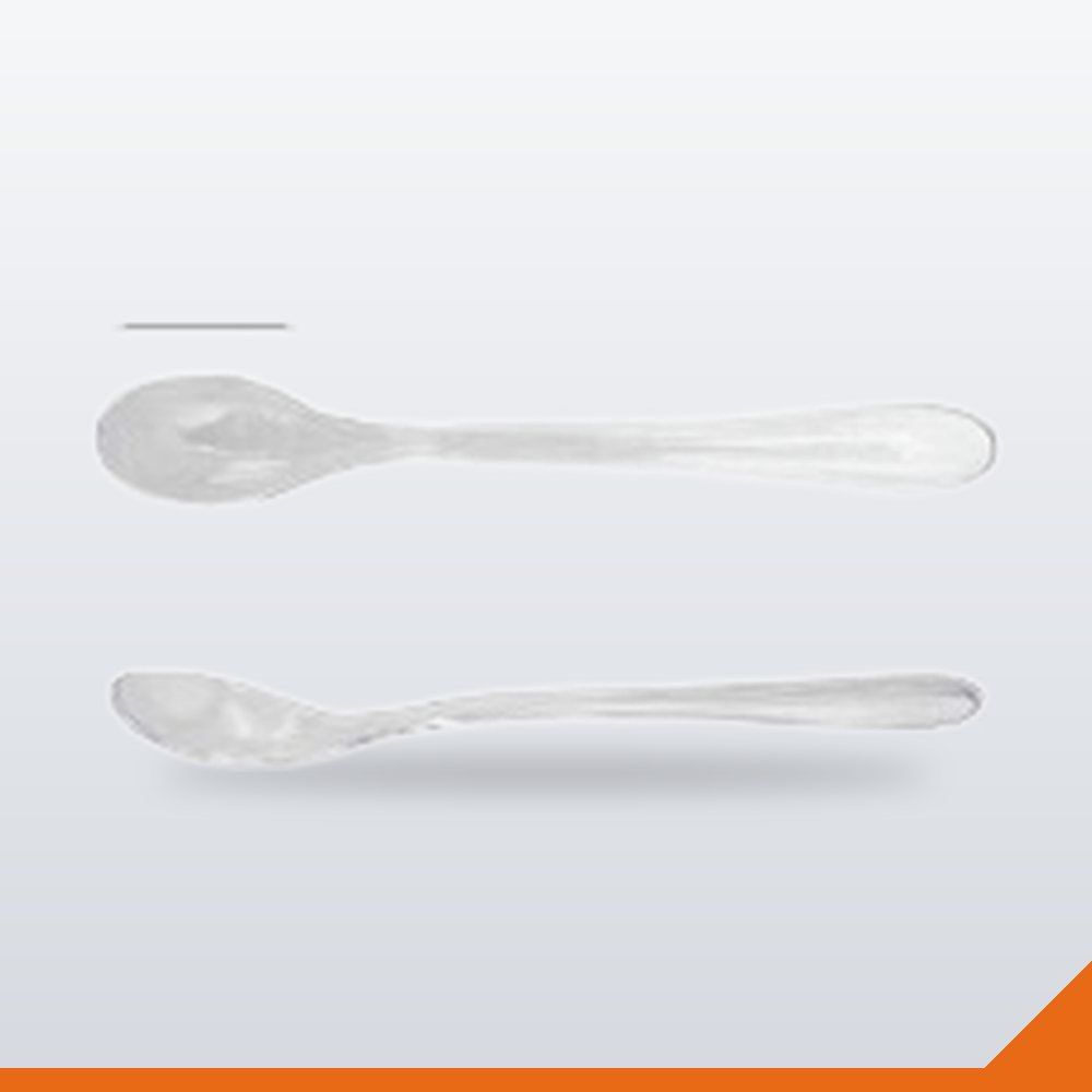 STR-050-CLR-120 Plastic Dessert Teaspoon – Clear 120mm – 50/Pack