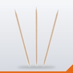 Toothpicks Wrapped – Kraft, 75mm, 1000/Box