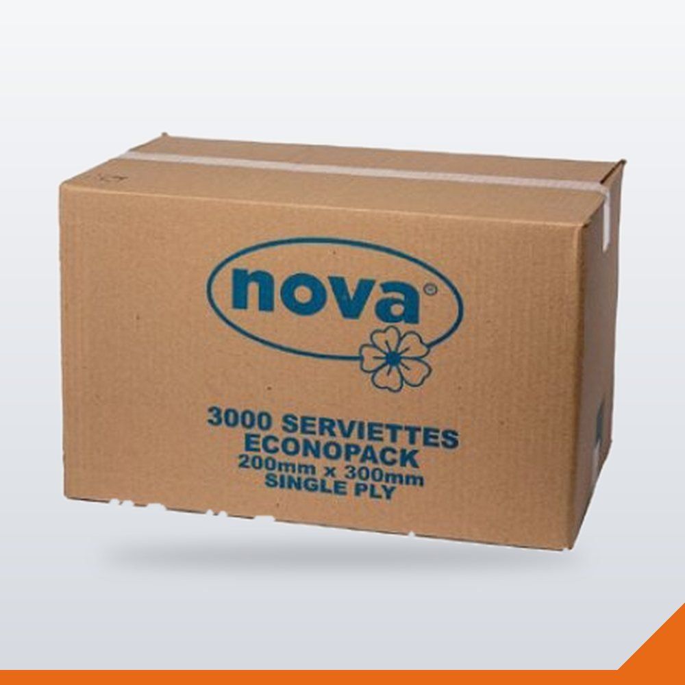 SVT-004-AST-300X200 Serviettes 1-Ply – Assorted, 300x200mm, 3000/Box