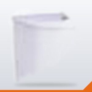 Toilet Roll Holder Lockable – Mild Steel, White, TR2