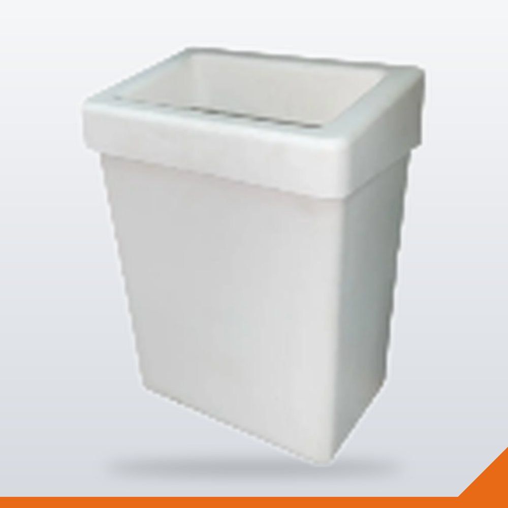 WSH-012-P-WHT-20L Wall Bin – Plastic, White, 20L