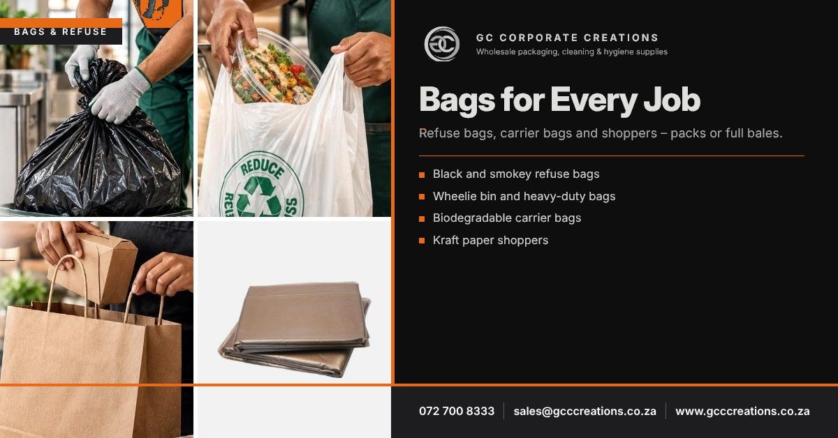 GC Corp refuse and bags