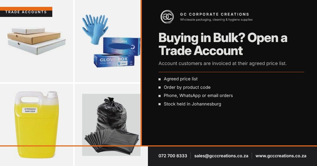 GC Corp open a trade account