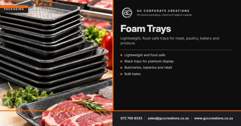 GC Corp foam trays